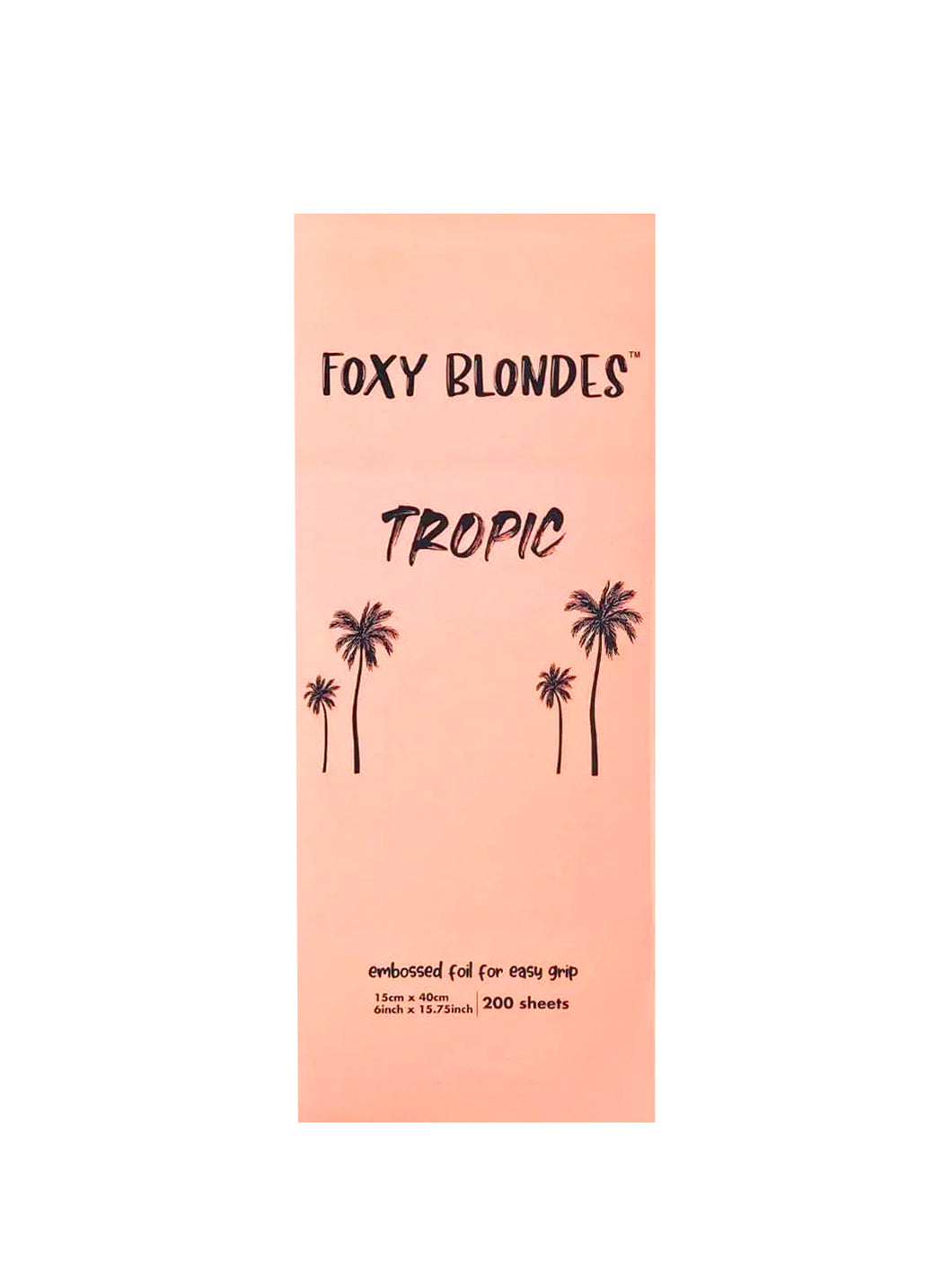 FOXY BLONDES - TROPIC PRE-CUT FOILS