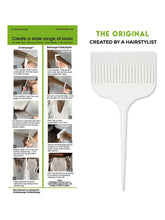 Load image into Gallery viewer, 3D BALAYAGE - HAIR MICRO-WEAVING COMB - WHITE
